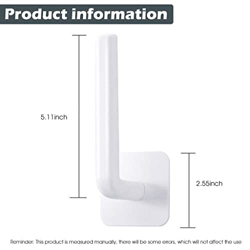 ZIBUYU® Multi Use Wall Mounted Storage Rack for Kitchen Bathroom Bedroom Self Adhesive Toilet Roll Holder Pot Lid Holder Self Adhesive Wall Hook, 2 Pack ZIBUYU® Multi Use Wall Mounted Storage Rack for Kitchen Bathroom Bedroom Self Adhesive Toilet Roll Holder Pot Lid Holder Self Adhesive Wall Hook, 2 Pack